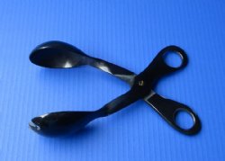 Wholesale Polished Buffalo Horn Tongs - <font color=red>*Sale* </font> 2 pc @ $6.00 each; 6 pcs @ $5.40 each