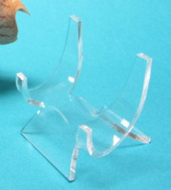 Wholesale Small Display Easel Stands for Agate Slices and Shells 2 inches by 2 inches - 12 pcs @ $1.60 each; 60 pcs @ $1.44 each