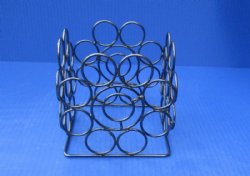 Wholesale 5"x5" square dark color stands for sale - <font color=red>*SALE* </font> 2 pcs @ $4.00 each; 6 or more @ $3.50 each (Buffalo horns not included)