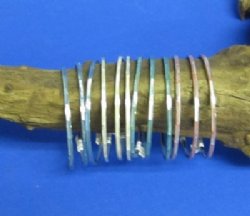 1/8 inch Mother of Pearl Bangle Bracelets Wholesale -  $4.00 dz <font color=red> *SALE* </FONT>