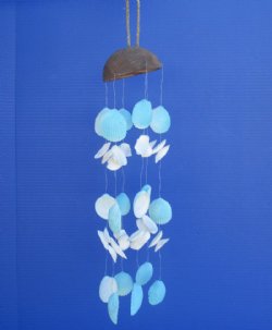 17 inch Coconut/Seashell Wind Chime (6 pcs, 24 pcs)