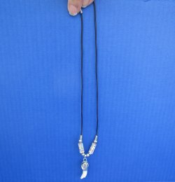 Three Alligator Tooth Necklaces 1/2 to 1-1/2 inch