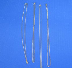 18 inch thin Electroplated Gold Chains (10 pcs, 50 pcs)