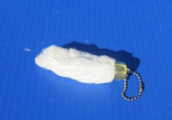 White Rabbit's Foot with ball chain - (10 pc, 50 pc)