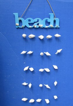 16 inch "Beach" Sign Wall Hanger (5 pcs)