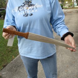 Handcrafted 21" Swordfish Bill Sword - $100