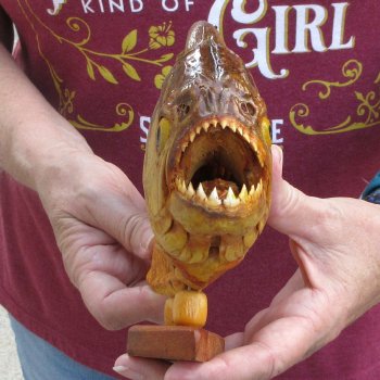 10" Dried Piranha Fish 