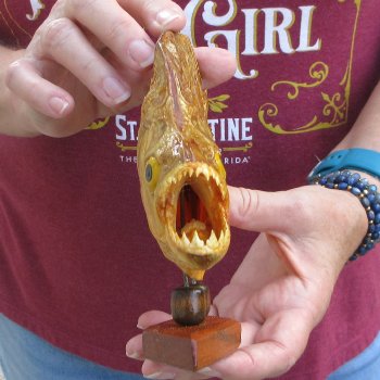10" Dried Piranha Fish 