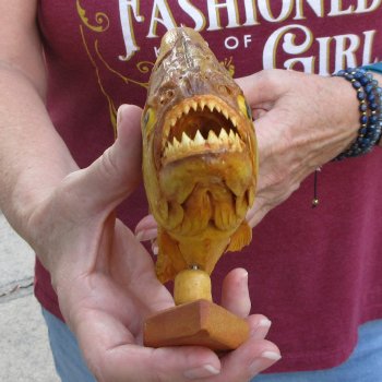 9" Dried Piranha Fish 