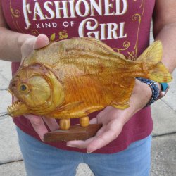 9" Dried Piranha Fish 
