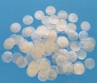 Wholesale capiz shells 1-1/2 inches Packed 100 pieces @ .09 each