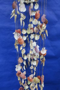 48 inches long Wholesale large shell chandelier with Pecten Nobilis Shells - 6 pcs @ $13.50 each