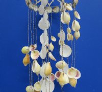 32 inches long Wholesale large Shell Wind Chimes with strands of natural shells - 2 pcs @ $13.00 each