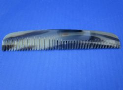 Wholesale Polished Buffalo Horn combs 7 inches - $11.75 each; 5 or more @ $10.35 each