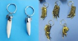 Alligator Keychains, Key Rings  