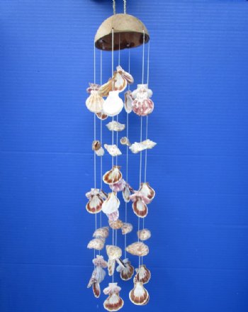 21 inch seashell wind chime (Case of 30 pcs)