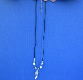 1/2 to 1-1/2 inch Alligator Tooth Necklaces (3 pc, 12 pc)