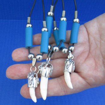 1/2" to 1-1/2" Alligator Tooth Necklaces (3 pc, 12 pc)