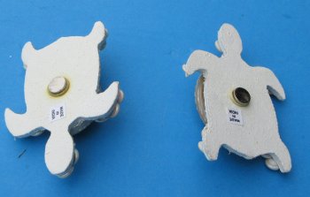 3-3/4 inch Pearl Abalone Shell Turtle Magnet - 10 pcs @ $1.50 each; 50 pcs @ $1.35 each
