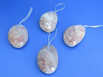 Wholesale Abalone Ornaments with shell figures & White Starfish 3 inches - 10 pcs @ $1.00; 60 pcs @ $.90 each