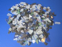 Wholesale Assorted pieces of Sea Glass 1/2 to 2 inches - 1 kilo @ $4.50/kilo