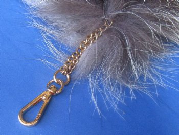 Silver Fox tails 15 to 18 inch (2 pc, 8 pcs)