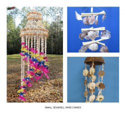 Small Shell Wind Chimes Under 20