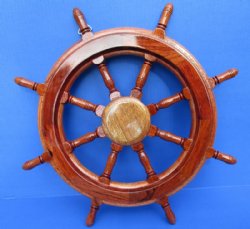 16 inches Wooden Ship Wheel  -  Packed: 4 pcs @ $21.00 each