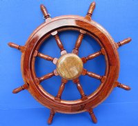 16 inches Wooden Ship Wheel for nautical wall decor - You will receive ones similar to the picture. -  Packed: 4 pcs @ $21.00 each