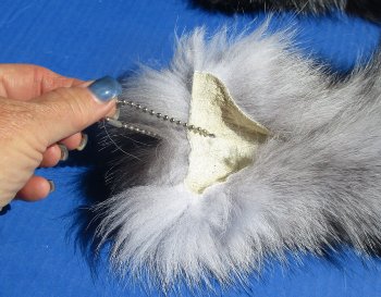 Indigo Fox tails 21 to 25 inch (2 pc, 8 pc)