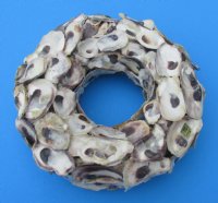 7 inches Oyster Shell Wreaths Wholesale for shell wall art or shell candle holder - 3 pcs @ $5.00 each 