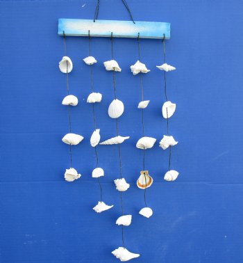 Wholesale Assorted white shell wall hanger 20 inches - 6 pcs @ 2.85 each; 24 pcs @ $2.55 each