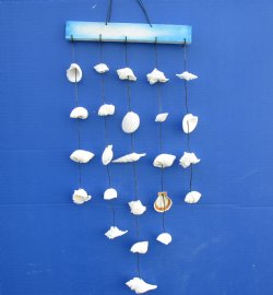 Wholesale Assorted white shell wall hanger 20 inches - 6 pcs @ 2.85 each; 24 pcs @ $2.55 each