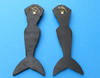 12-1/2 by 3-3/4 inches Seashell Wall Mermaid hanger - 5 pcs @ $2.40 each; 20 pcs @ $2.15 each